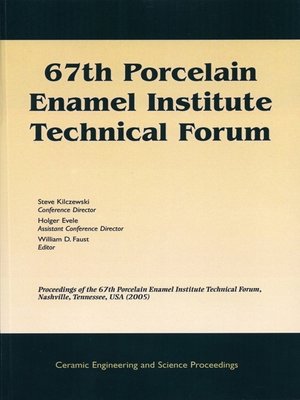 cover image of 67th Porcelain Enamel Institute Technical Forum
